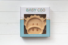 Load image into Gallery viewer, Baby Coo Bamboo Suction Plate for kids