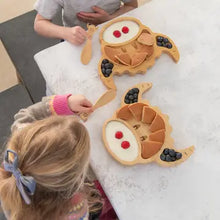 Load image into Gallery viewer, Baby Coo Bamboo Suction Plate for kids