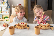 Load image into Gallery viewer, Baby Coo Bamboo Suction Plate for kids