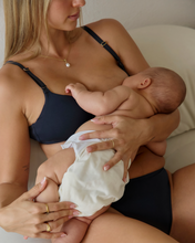 Load image into Gallery viewer, Embrace Lounge Nursing Bra - True Navy