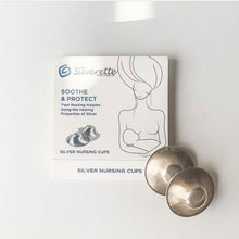 Load image into Gallery viewer, Silverette - Silver Nipple Nursing Cups - Regular Size