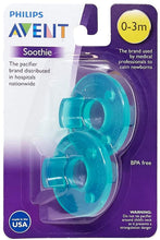 Load image into Gallery viewer, Phillips Avent Soothie Pacifier (0-3 months) 2 pack