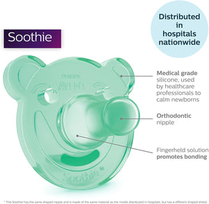 Phillips Avent Soothie Pacifier (0-3 months) 2 pack