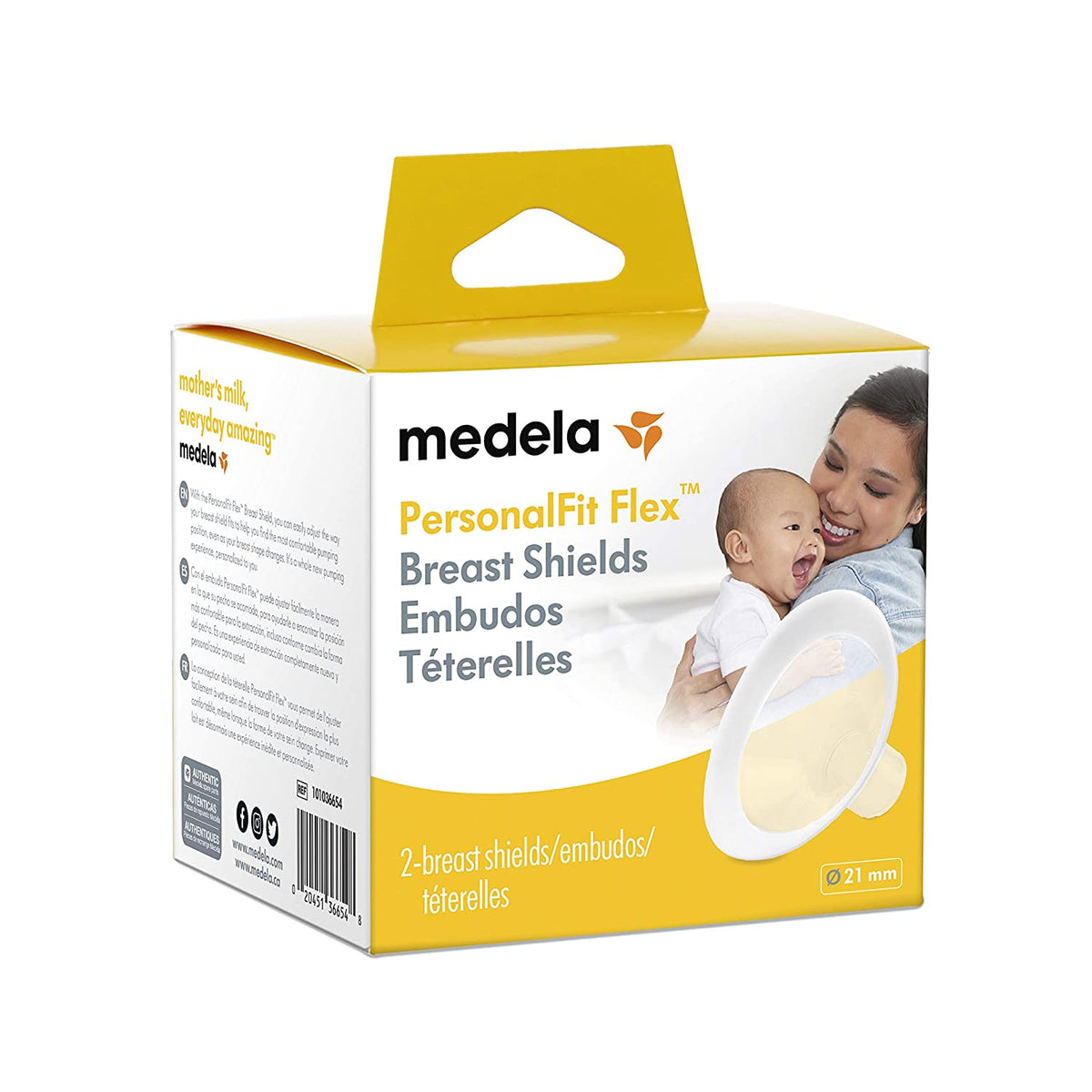  Medela PersonalFit Breast Shields, Large (Pack of 2) 27mm  Breast Pump Flanges, Authentic Medela Spare Parts, Made Without BPA :  Breast Feeding Supplies : Baby