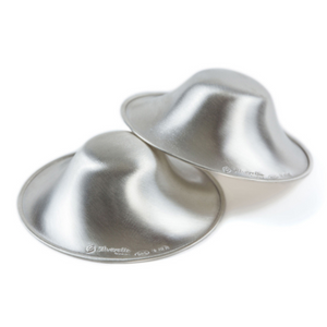 Silverette - Silver Nipple Nursing Cups - Regular Size