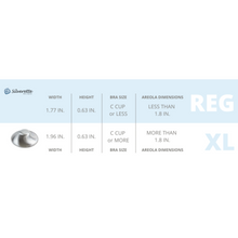 Load image into Gallery viewer, Silverette - Silver Nipple Nursing Cups - XL Size