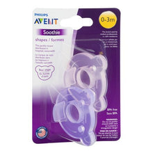 Load image into Gallery viewer, Phillips Avent Soothie Pacifier (0-3 months) 2 pack