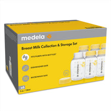 Load image into Gallery viewer, Medela Breast Milk Collection and Storage Bottles with Solid Lids - 6pk/5oz
