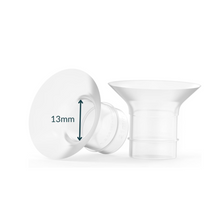 Load image into Gallery viewer, Ameda Silicone Soft Flange Reducing Inserts 11mm to 21mm
