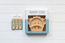 Load image into Gallery viewer, Baby Coo Natural Bamboo Spoons from Hairy Coo
