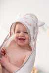 Load image into Gallery viewer, Baby Coo from Hairy Coo Baby Hooded Towel
