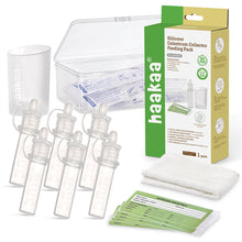 Load image into Gallery viewer, Haakaa Silicone Colostrum Collector Feeding Pack (pre-sterilised) - 6pcs
