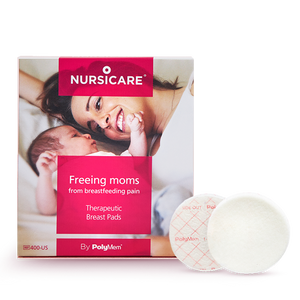 Therapeutic Breast Pads for Wounded, Cracked, Painful Nipples.  Pack of 6.