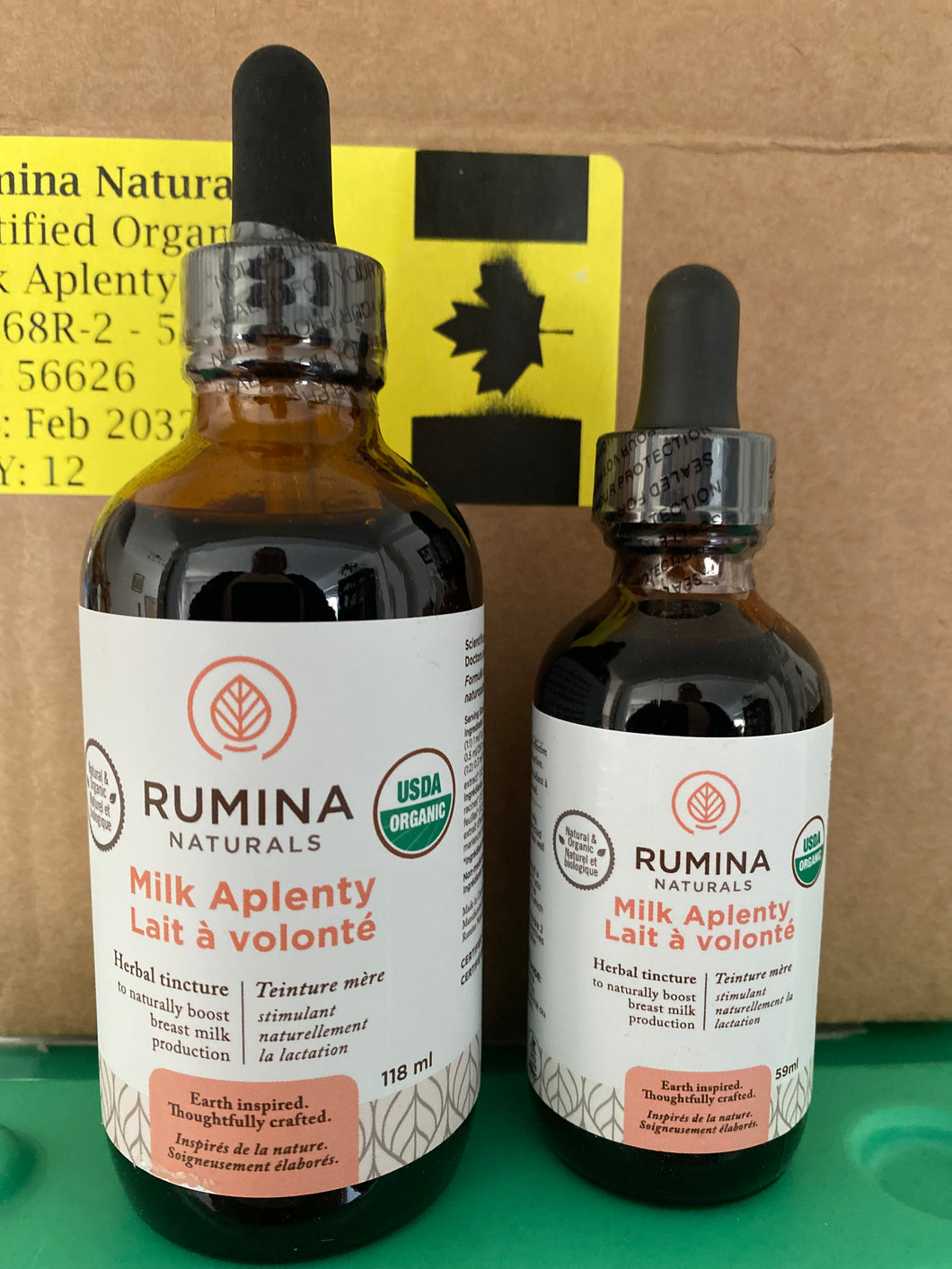 Milk Aplenty 59ml bottle by Rumina Naturals